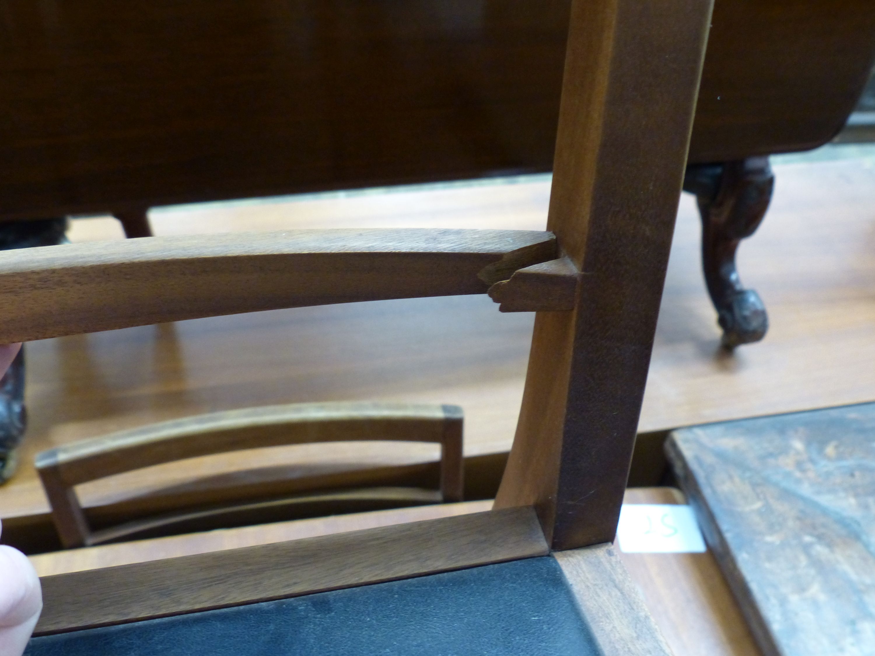 A mid century H McIntosh, extending teak dining suite comprising of table, six chairs and sideboard